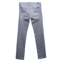 7 For All Mankind Jeans in lichtgrijs