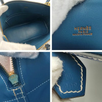Hermès Bolide 31 aus Leder in Blau
