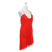 Patrizia Pepe Dress Silk in Red