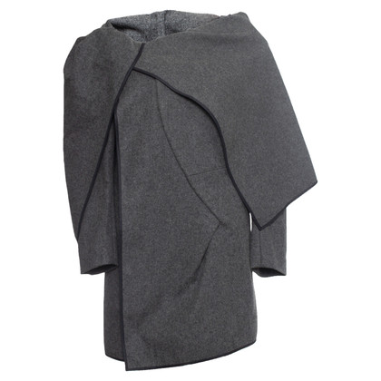 Comme Des Garçons Jacket/Coat Wool in Grey