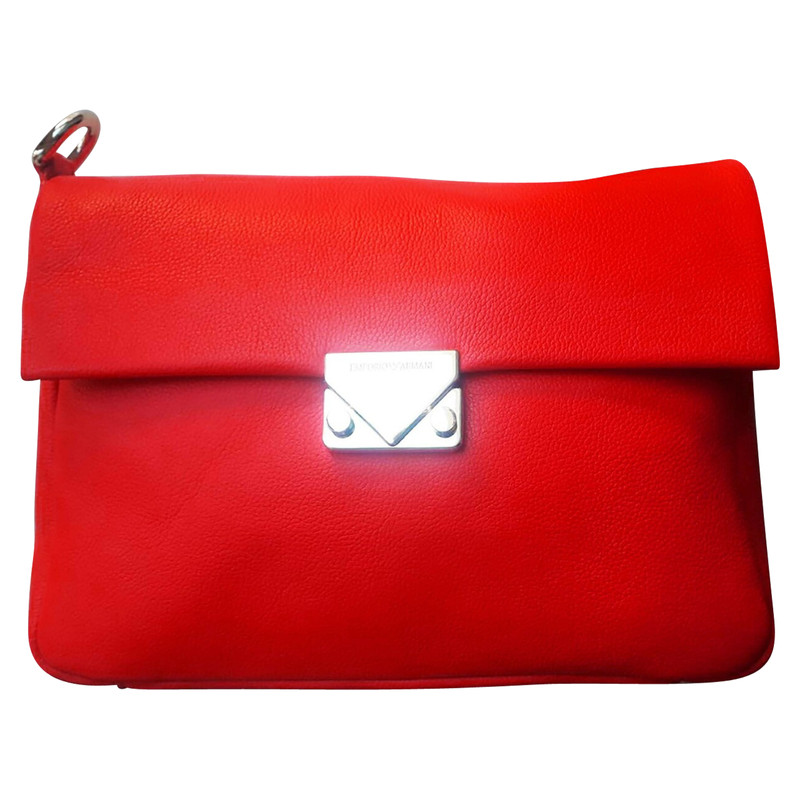 emporio armani red bag