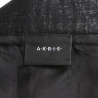 Akris Jupe en Laine en Noir