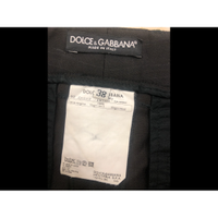 Dolce & Gabbana Hose aus Wolle in Schwarz