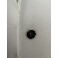 Peserico Jacke/Mantel aus Kaschmir in Grau
