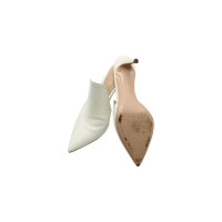 Gianvito Rossi Sandalen aus Lackleder in Weiß