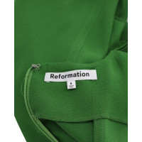 Reformation Robe en Vert