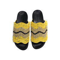 Marni Sandals Viscose in Yellow