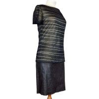 Jitrois Leather skirt dress
