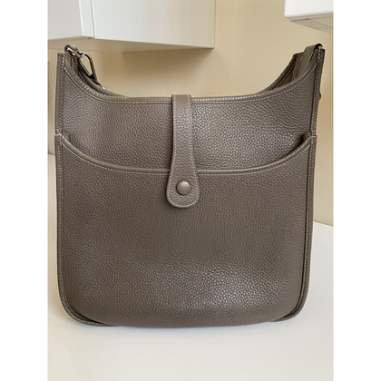 Hermès Evelyne GM 33 Leather in Grey
