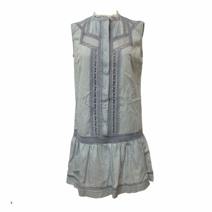 Ermanno Scervino Dress Cotton in Turquoise