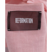 Reformation Rock aus Baumwolle in Rosa / Pink