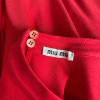 Miu Miu Dress Viscose in Red