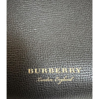 Burberry The Banner in Pelle in Nero