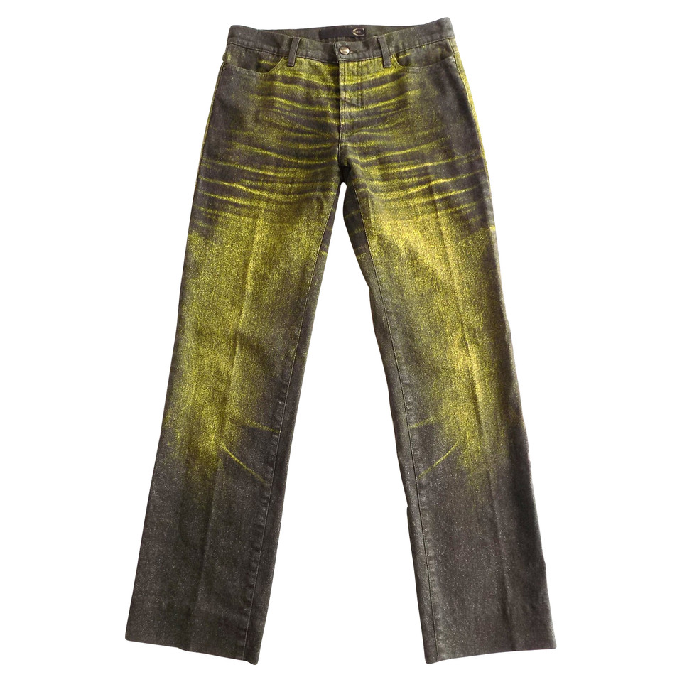 Just Cavalli Cotton green trousers