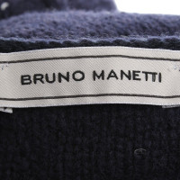 Bruno Manetti Strick in Blau