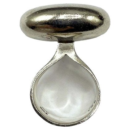 Georg Jensen Ring Silver in Silvery