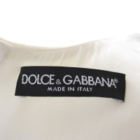 Dolce & Gabbana Robe crème blanche