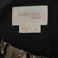 Marchesa Kleid mit Effektgarn