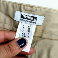 Moschino Cheap And Chic Trousers Cotton in Beige
