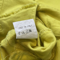 Iceberg Jacket/Coat Jeans fabric in Yellow