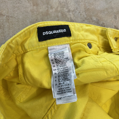 Dsquared2 Jeans Jeans fabric in Yellow
