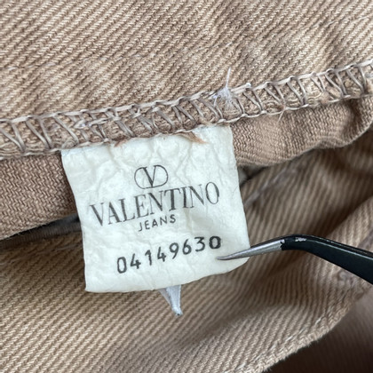 Valentino Garavani Jeans aus Jeansstoff in Beige