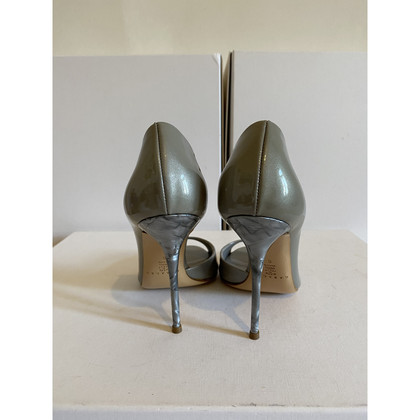 Casadei Pumps/Peeptoes Patent leather in Grey