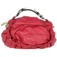 Marni Handtasche aus Leder in Rot