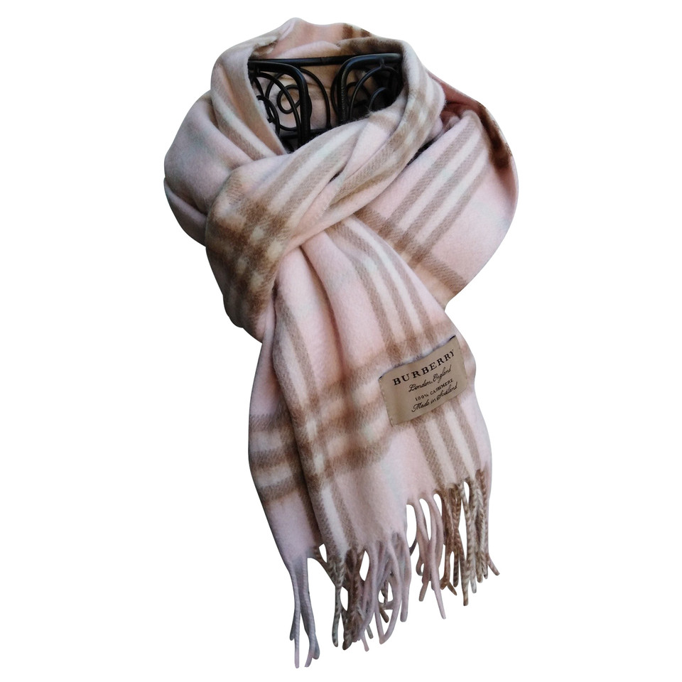 Burberry Scarf/Shawl Cashmere in Pink