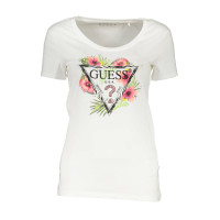 Guess Top Cotton in White