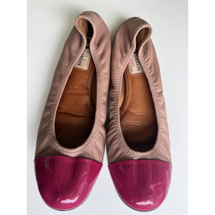 Lanvin Slippers/Ballerinas Leather in Pink