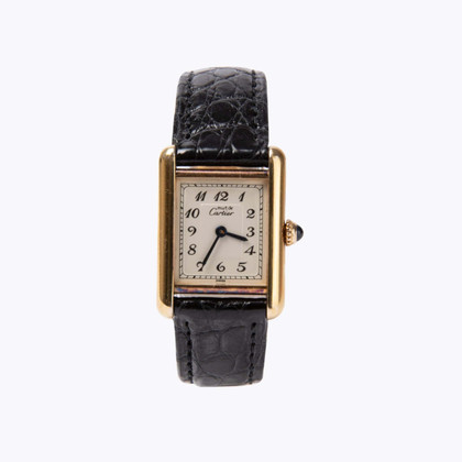 Cartier Horloge Staal in Goud