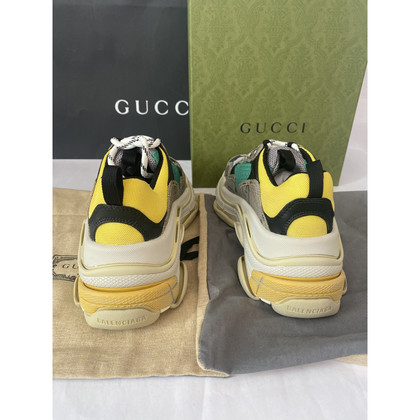 Gucci X Balenciaga Trainers Leather in Beige