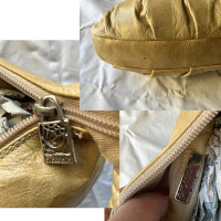 Braccialini Handbag Leather in Yellow