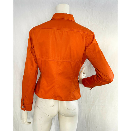 Mugler Jacket/Coat in Orange