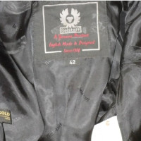 Belstaff Bomber leather jacket in black