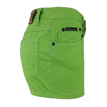 D&G Shorts aus Jeansstoff in Grün