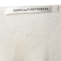 Diane Von Furstenberg Abito di pizzo in bianco