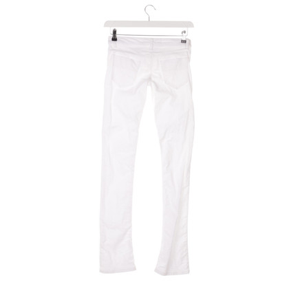 Elisabetta Franchi Jeans in Cotone in Bianco
