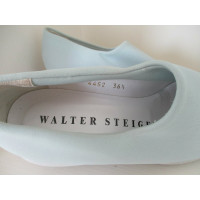 Walter Steiger Slippers/Ballerinas in Turquoise