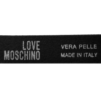 Moschino Love Lackleder-Gürtel