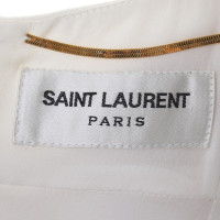 Saint Laurent Kleid in Creme