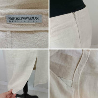 Emporio Armani Skirt Linen in Beige