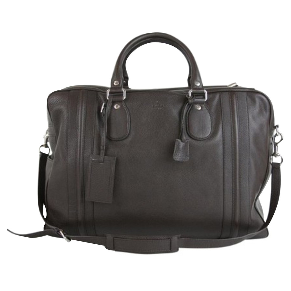 Gucci Duffle Leather in Black