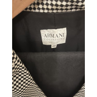Armani Collezioni Suit Linnen in Zwart