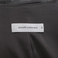 René Lezard blazer laine en gris foncé