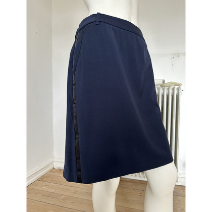 Tommy Hilfiger Skirt Wool in Blue