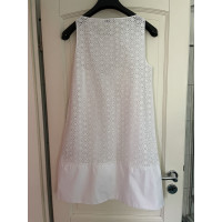 Max & Co Kleid aus Baumwolle in Weiß