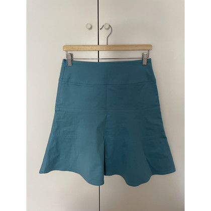 Red Valentino Skirt Cotton in Turquoise