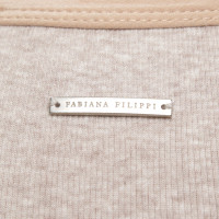 Fabiana Filippi Canotta in grigio-beige